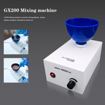 GX-200 Contrôle de bouton de mélangeur d'impression d'alginate de laboratoire de...