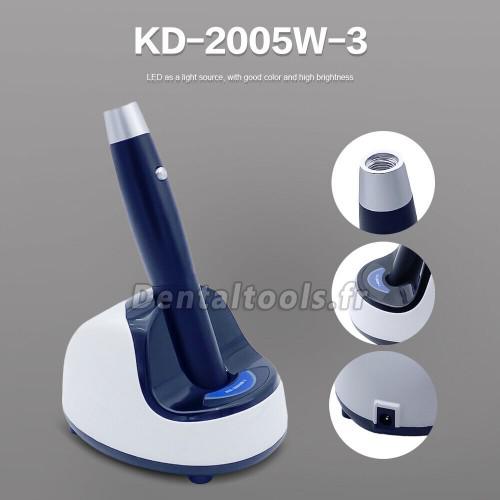 KWS KD-2005W-3 5W Lampe d'inspection dentaire portative lumière d'examen rechargeable à LED