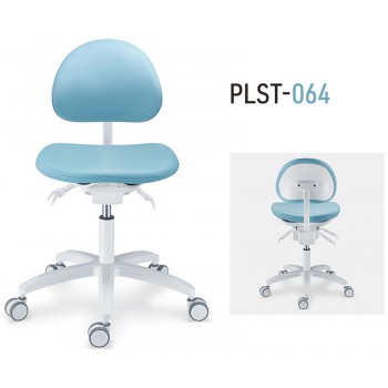 PLST-06 Série Tabouret dentaire ergonomique réglable chaise d'assistante hygiéniste pour dentiste