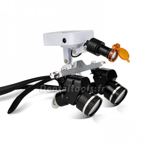 YWJ-MG11U Loupe chirurgicale dentaire ergonomique réglable avec lampe frontale LED 5W