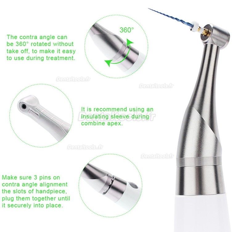 Betterway EP-Pro Moteur endodontique avec localisateur d'apex intégré