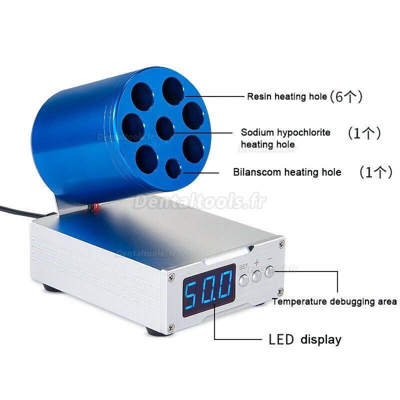 Réchauffeur de résine composite dentaire avec écran numérique 30-70℃