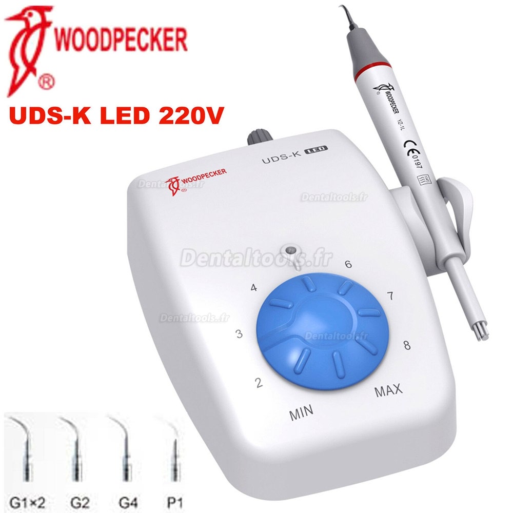 Vente de Woodpecker® LED Détartreur dentaire à ultrasons UDS-K en ligne 