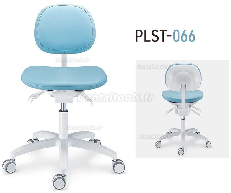 PLST-06 Série Tabouret dentaire ergonomique réglable chaise d'assistante hygiéniste pour dentiste