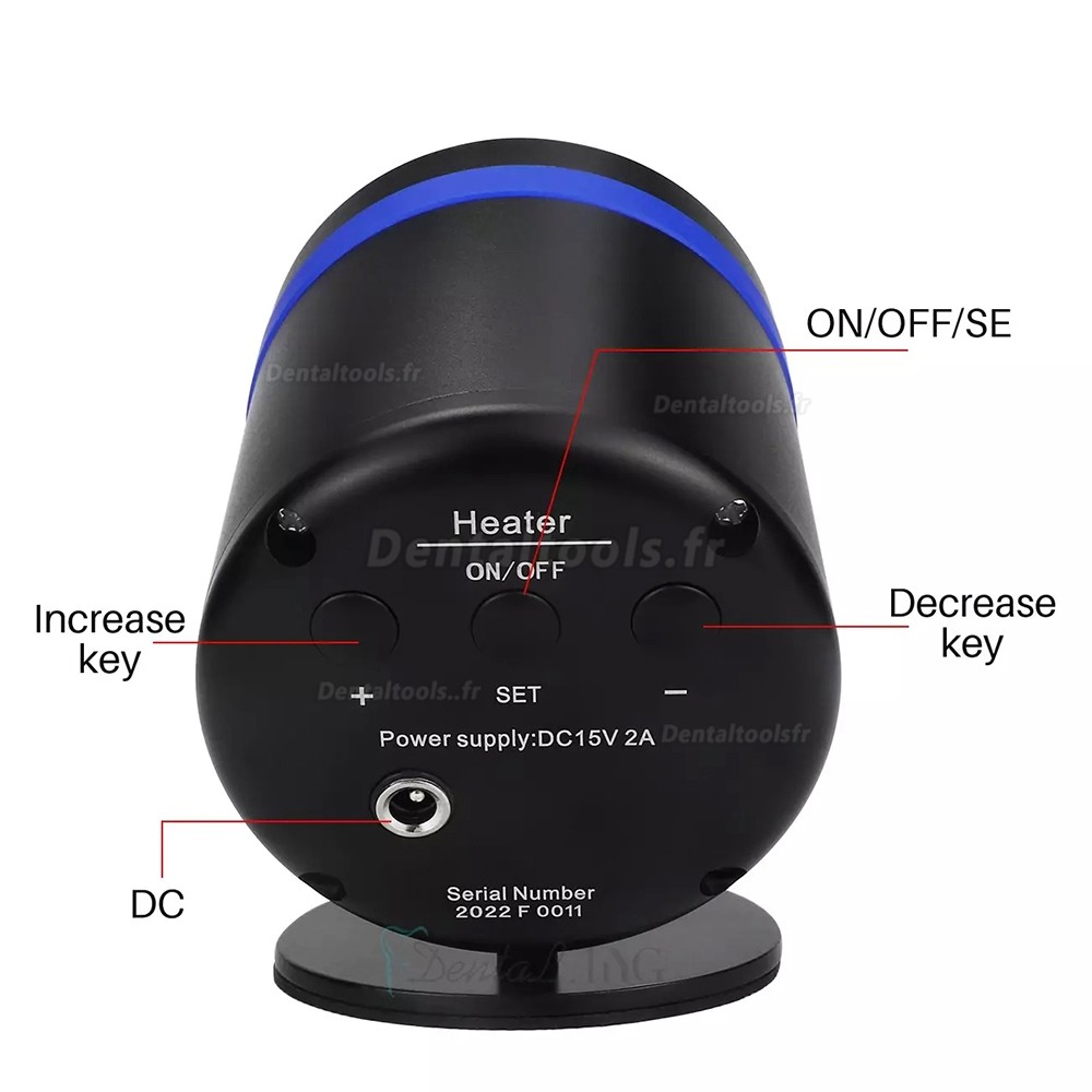 Chauffage dentaire numérique AR Chauffage en résine composite Réchauffeur de matériau 40-70 ℃