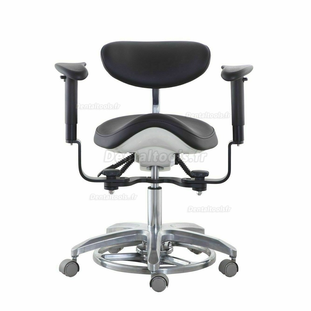 Qiyuan SDS-PB1 Tabouret de microscope dentaire Chaise de dentiste avec base de pied