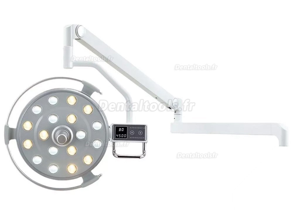 Saab KY-P133 Lampe dentaire montée sur poteau pour fauteuil dentaire Lampe à induction sans ombre à 18 LED