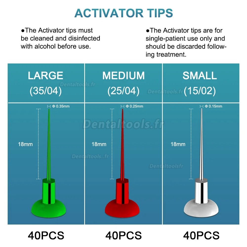 YAHOPE A3 Endoactivateur ultrasonique pour déclencher l'irrigation