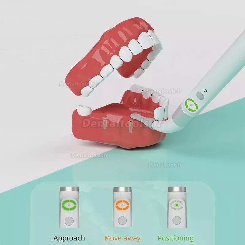 YAHOPE iD1 Détecteur d'implant dentaire Localisateur de pilier d'implant Capteur rotatif à 360°